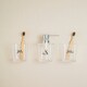 image 3 of Interiors By Premier 3 Pc Bathroom Accessories Set With Matching Tray, Clear Bathroom Decor Set, Soap Dish, Tumbler, & Dispenser