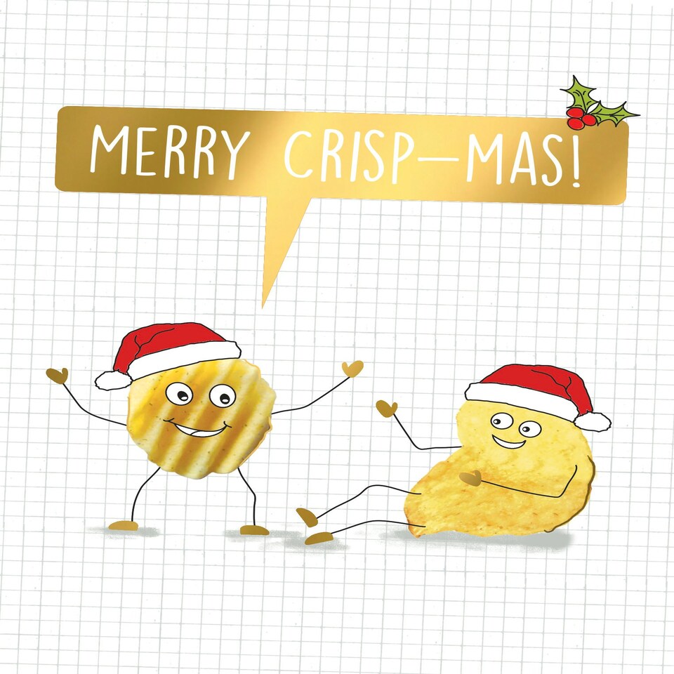 image 1 of Merry Crisp-mas! - Funny Christmas Card