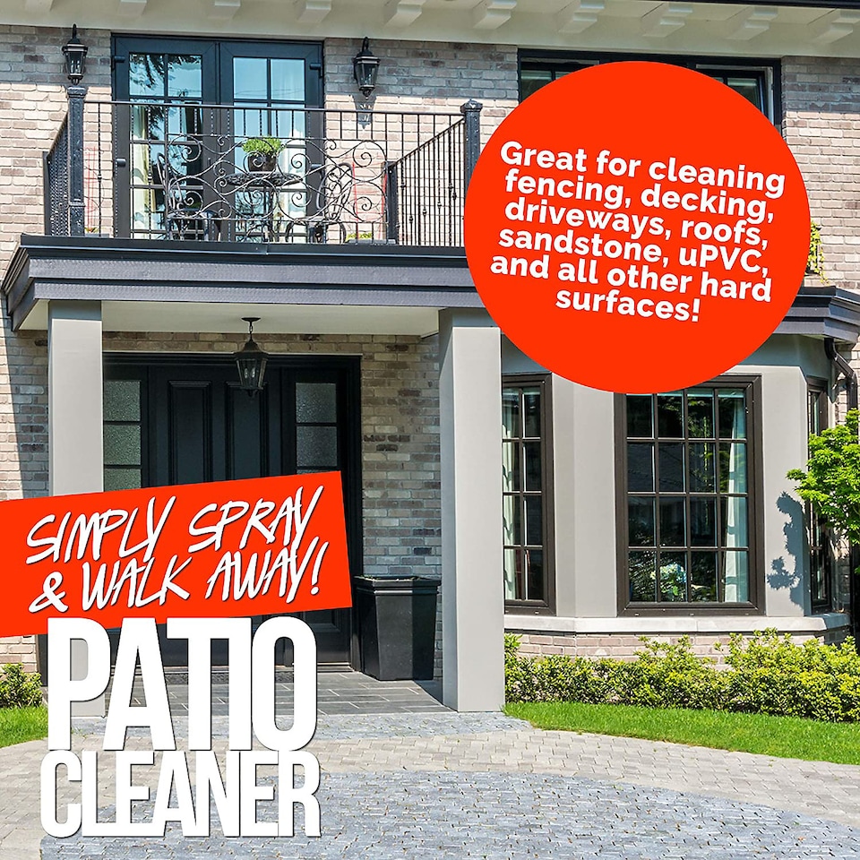 image 1 of Pro-Kleen Patio Cleaner Ready to Use Simply Spray & Walk Away Green Mould and Algae Remover 20L
