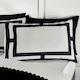 image 2 of Catherine Lansfield So Soft Mono Panel Cream Duvet Cover Set Cream | King