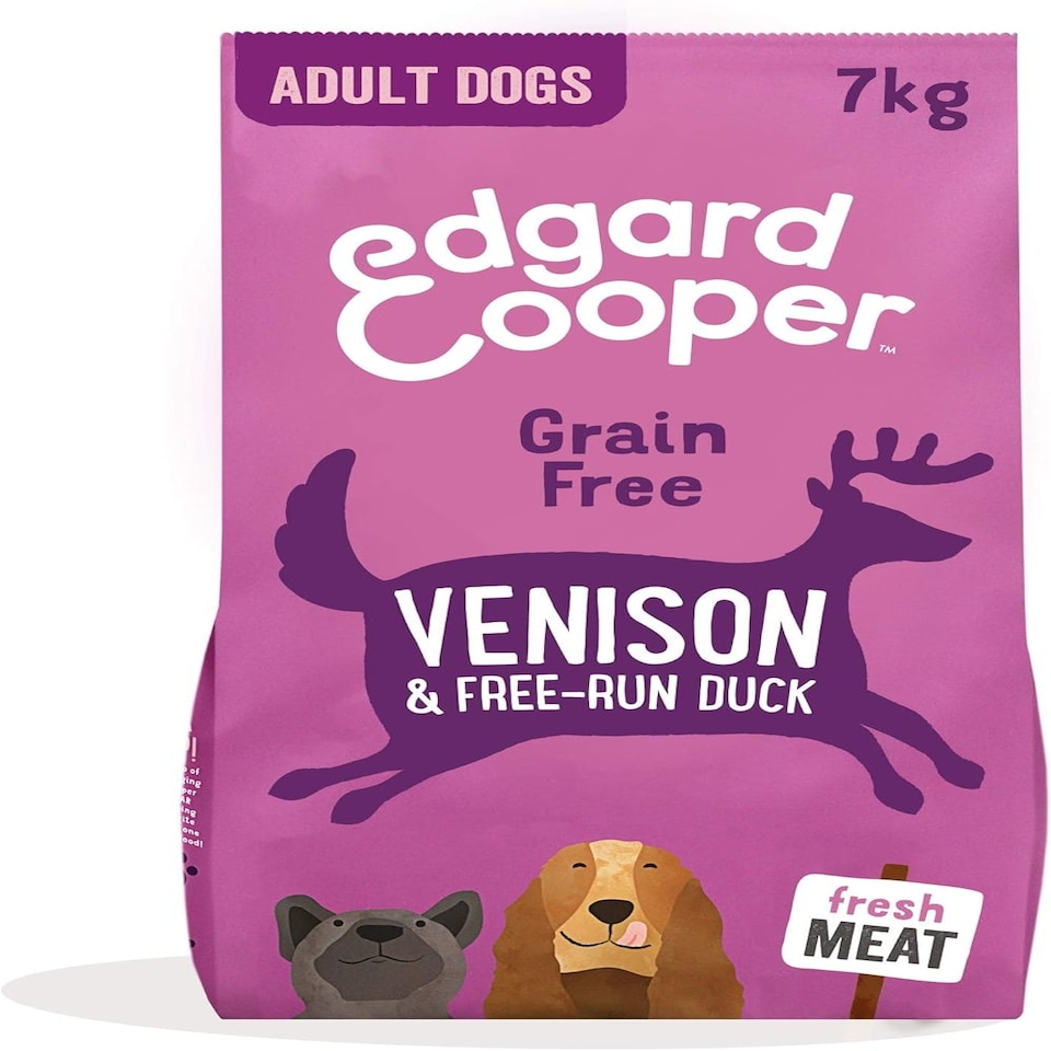 image 1 of Edgard & Cooper Adult Dry Dog Food - (Venison & Duck, 7kg)