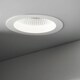 image 2 of Basic LED 1 Light Recessed Spotlight White IP44