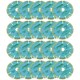 image 1 of 115mm 4-1/2in Segmented Diamond Cutting Disc Blade Stone Brick Angle Grinder 20pc