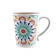 image 2 of Rio Medallion Melamine Mugs - Set of 6 | Multi