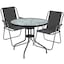 Table + 2 Grey Chairs - Selected