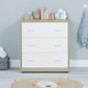 image 4 of Babymore Luno Veni Chest Changer - White Oak