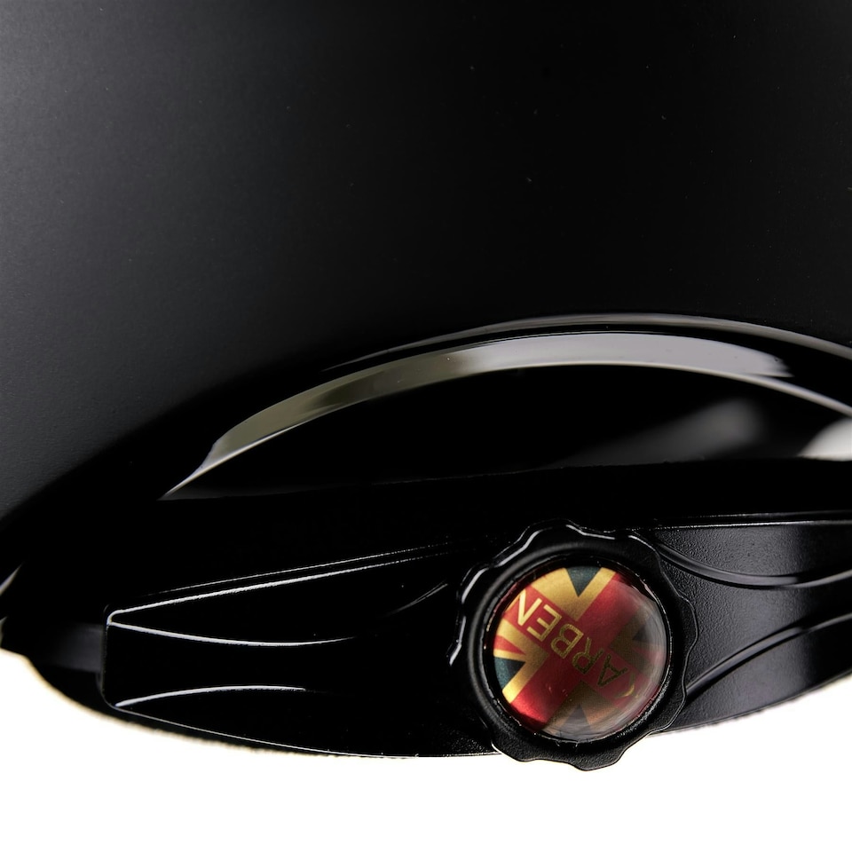 image 1 of Shires Karben Avena Riding Hat - Adult Black | Size: 59-61cm
Colour: Black