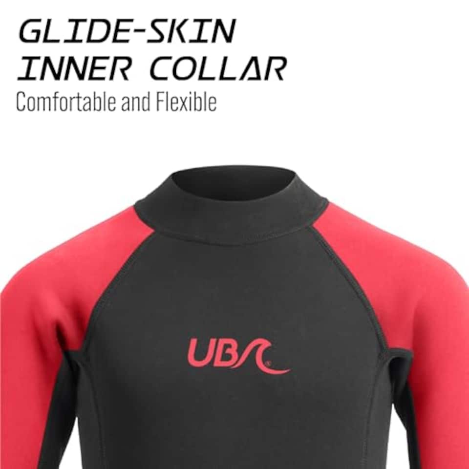 image 1 of Urban Beach Sharptooth Kids Full Length 2mm Summer Wetsuit, Stretchy Neoprene Surfing & Diving Wetsuit With Uv Protection