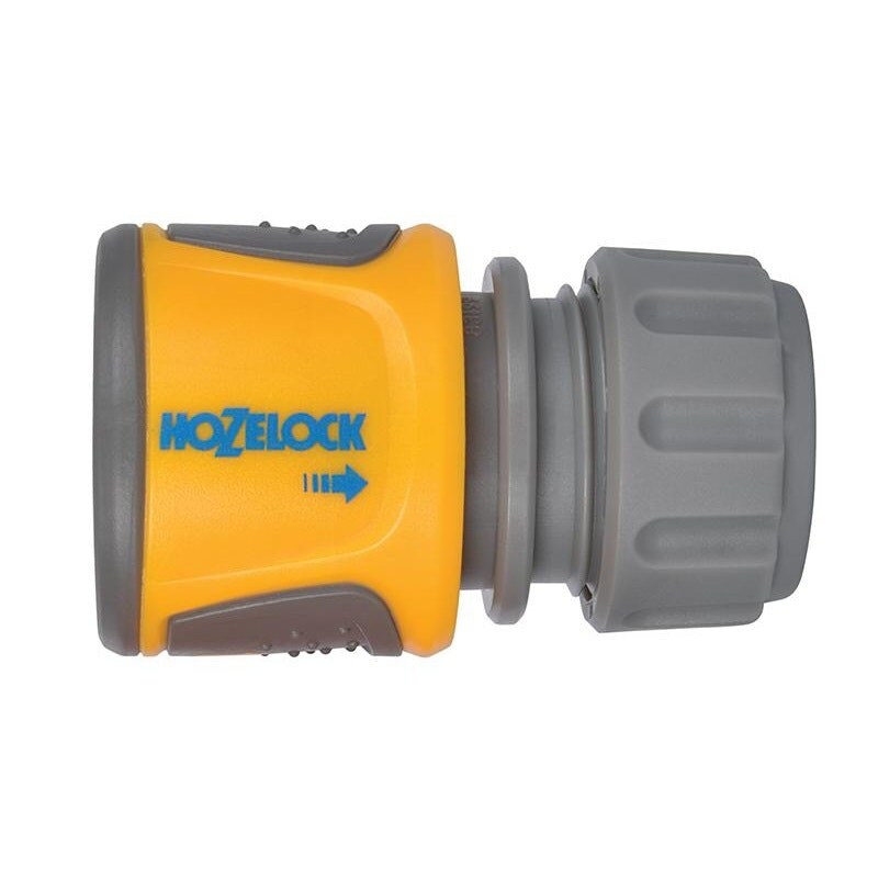 Hozelock Soft Touch Hose End Connector - Multi Colour - Single Multi