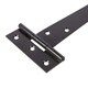 image 2 of Blackspur Heavy-Duty T-Hinges - 152mm - Black - Pack of 2