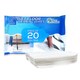 image 4 of Wet Floor Cleaning Wipes (Pack of 20) Wood & Tile Floor Streak-Free Wet Mop Cloths Compatible with Most Brands