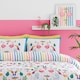 image 2 of Fusion Tropical Flamingo Duvet Cover Set Pink