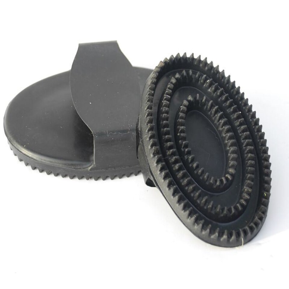 Rhinegold Large Rubber Curry Comb Black | Size: One Size
Colour: Black