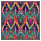 image 4 of Abstract ethnic ikat pattern (Picture Frame) White | XL