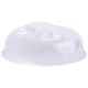 image 3 of 2 x BPA Free & Dishwasher Safe Microwave Plate Cover (25cm) Prevents Food from Splattering