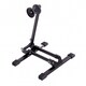 image 1 of Folding Bike Bicycle Floor Parking Stand Rack Holder