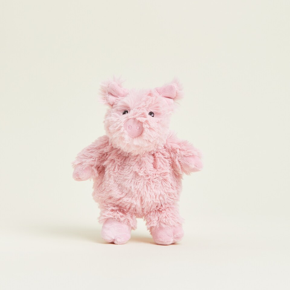 image 1 of Warmies Junior Plush Pig  MEDIUM