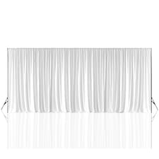 Blackout Polyester Photography Backdrop for Studio Photo Shoot - 3x9m