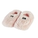 image 2 of Warmies Microwavable Slippers  Blossom Colour One Size