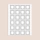 image 3 of Football Design 40mm Square Sticker sheet of 24