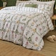image 2 of Wylder Olivia Reversible 100% Cotton Duvet Cover Set | Green | Green | King