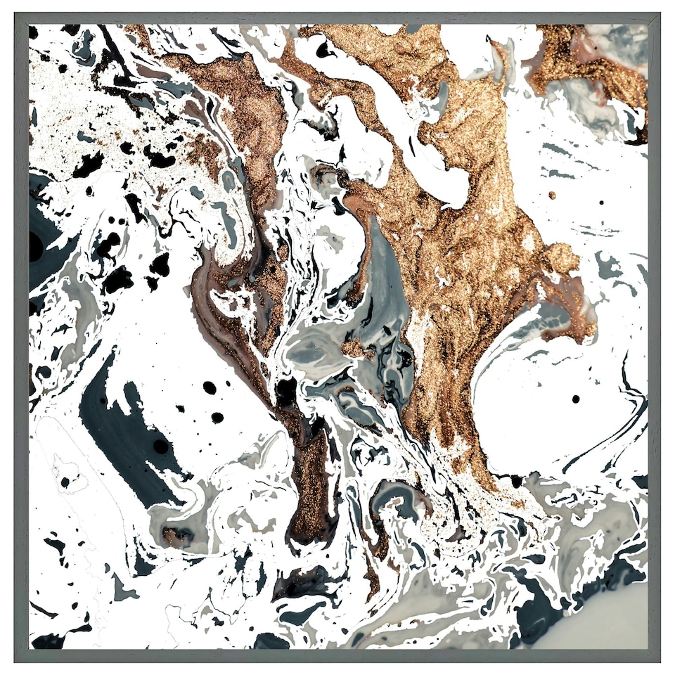 image 1 of Bronze marble (Picture Frame) Black | XL