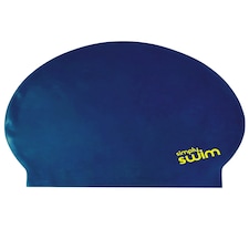 Simply Swim Adult Solid Colours Latex Swim Cap