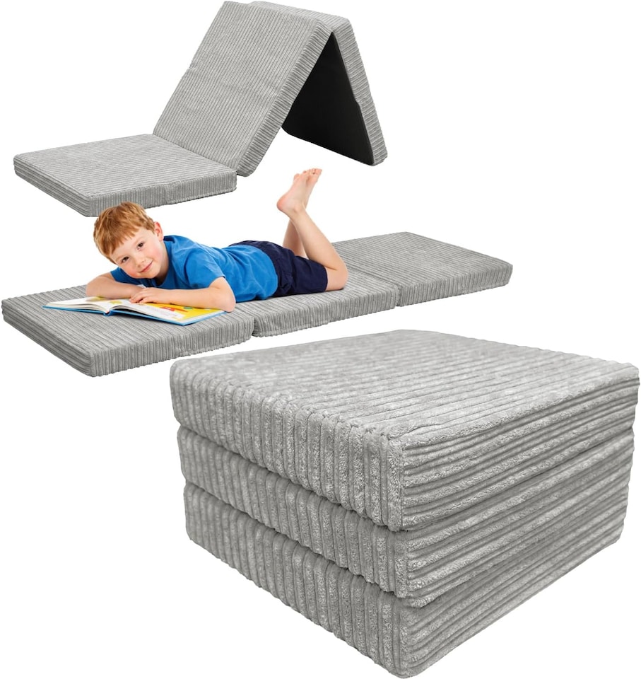 image 1 of Cord Tri-Fold Mattress Z Bed Futon Sofa Chair Mattress