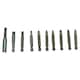 image 1 of 10pc 50mm Power Bit Screwdriver Bit Set Phillips Pozi Flat with Magnetic holder