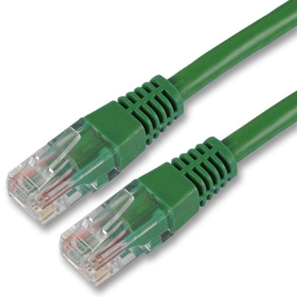 PRO SIGNAL - 7m Green Cat5e Ethernet Patch Lead