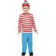 image 2 of Wheres Wally? Baby Boys Costume Set - White/Red/Blue - 3-4 Years
