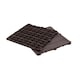 image 7 of Cosmo Garden Patio Cosmopolitan Decking Tiles - Brown | Brown | Pack of 40