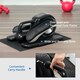 image 6 of SPORTNOW Mini Elliptical Machine, Seated Pedal Exerciser w/ Remote Control