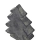 image 2 of Amalfi Small Christmas Tree - Ceramic - L5 x W12 x H17 cm - Grey