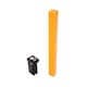 image 10 of Removable Locking Security Post Parking Space Bollard Barrier | Yellow