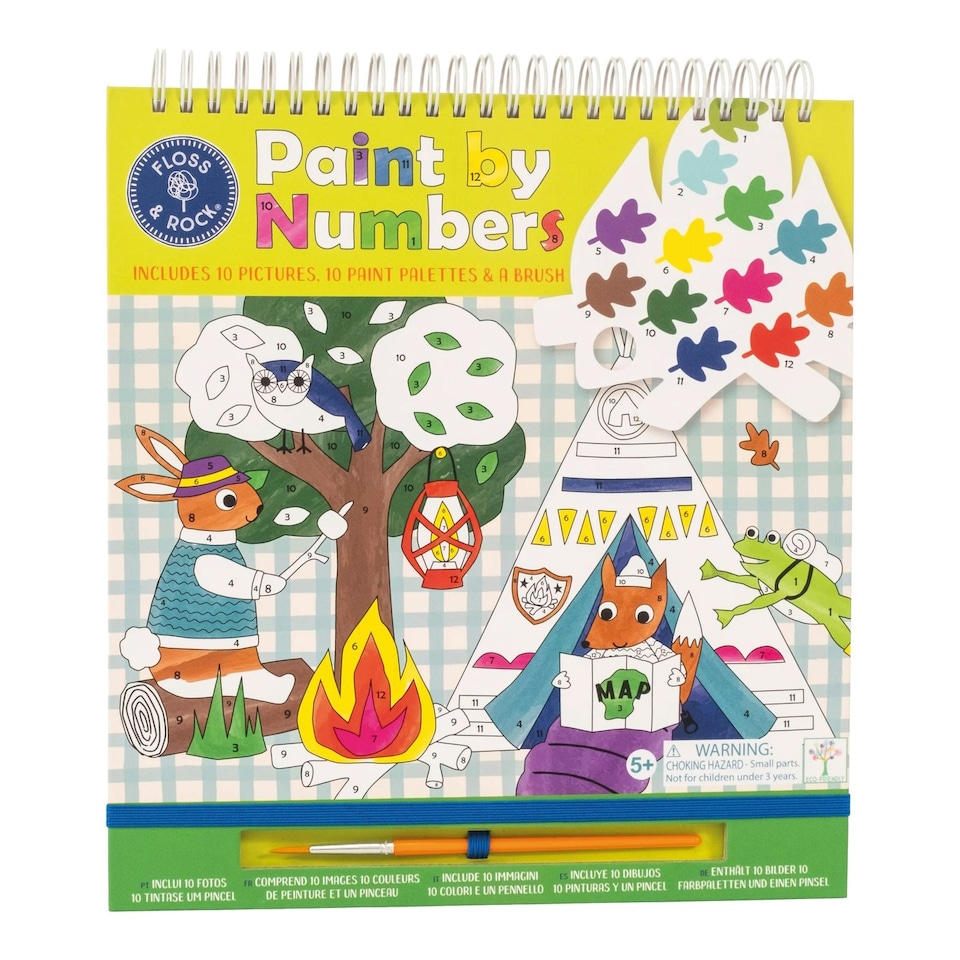 image 1 of Floss & Rock Paint by Numbers Set - Adventure | Multi | 1