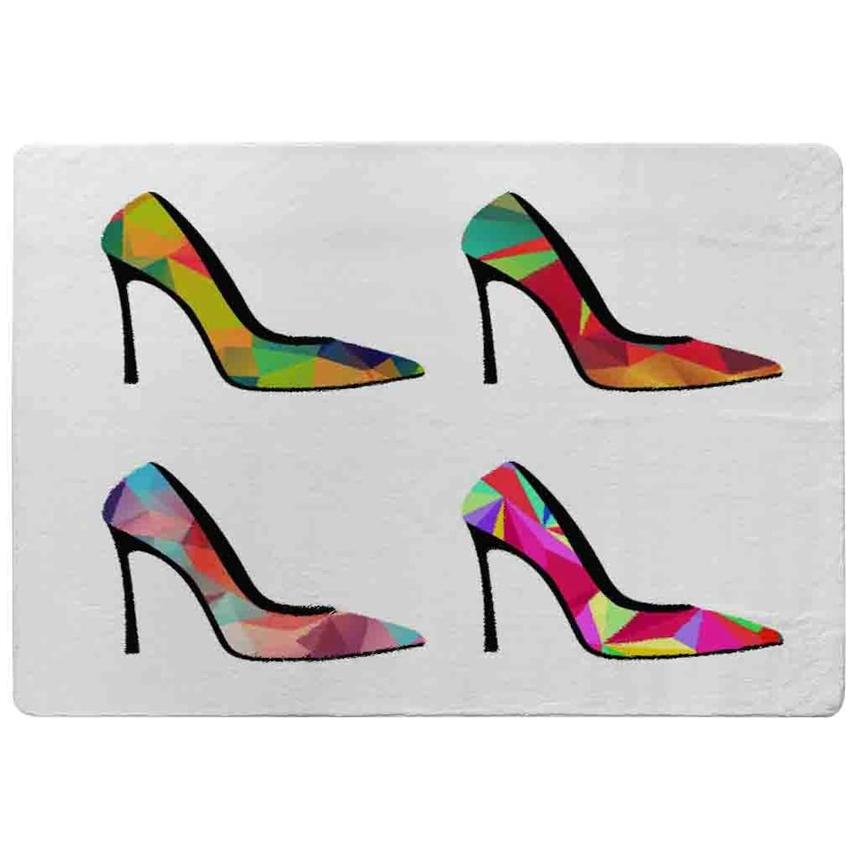 image 1 of Geometric High Heels (Rug) Multi | XL: 160x230cm