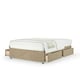 image 1 of Neptune Spring Mink Naples Velvet 4 Drawer Divan Set Super King