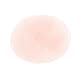 image 3 of Something Different You Are Loved Rose Quartz Palm Stone - Pink/Gold - One Size