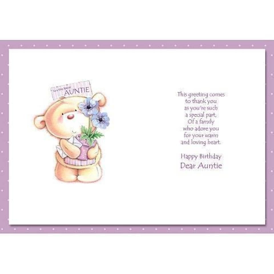 image 1 of Auntie Birthday Card