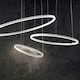 image 2 of Oracle Slim 70cm Non Dim 3000K Round Integrated LED Ceiling Pendant Lamp White