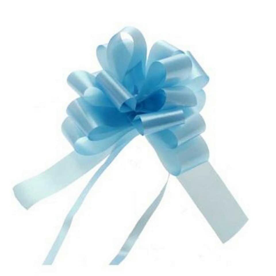 Apac 31mm Pull Bows - Light Blue - One Size