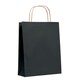 image 2 of MidOcean Paper Tone Paper Gift Bag - Black - 40cm x 32cm x 12cm Black
