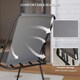image 5 of Outsunny 6 Pieces Garden Furniture Set with Parasol, Folding Chairs, Cream 