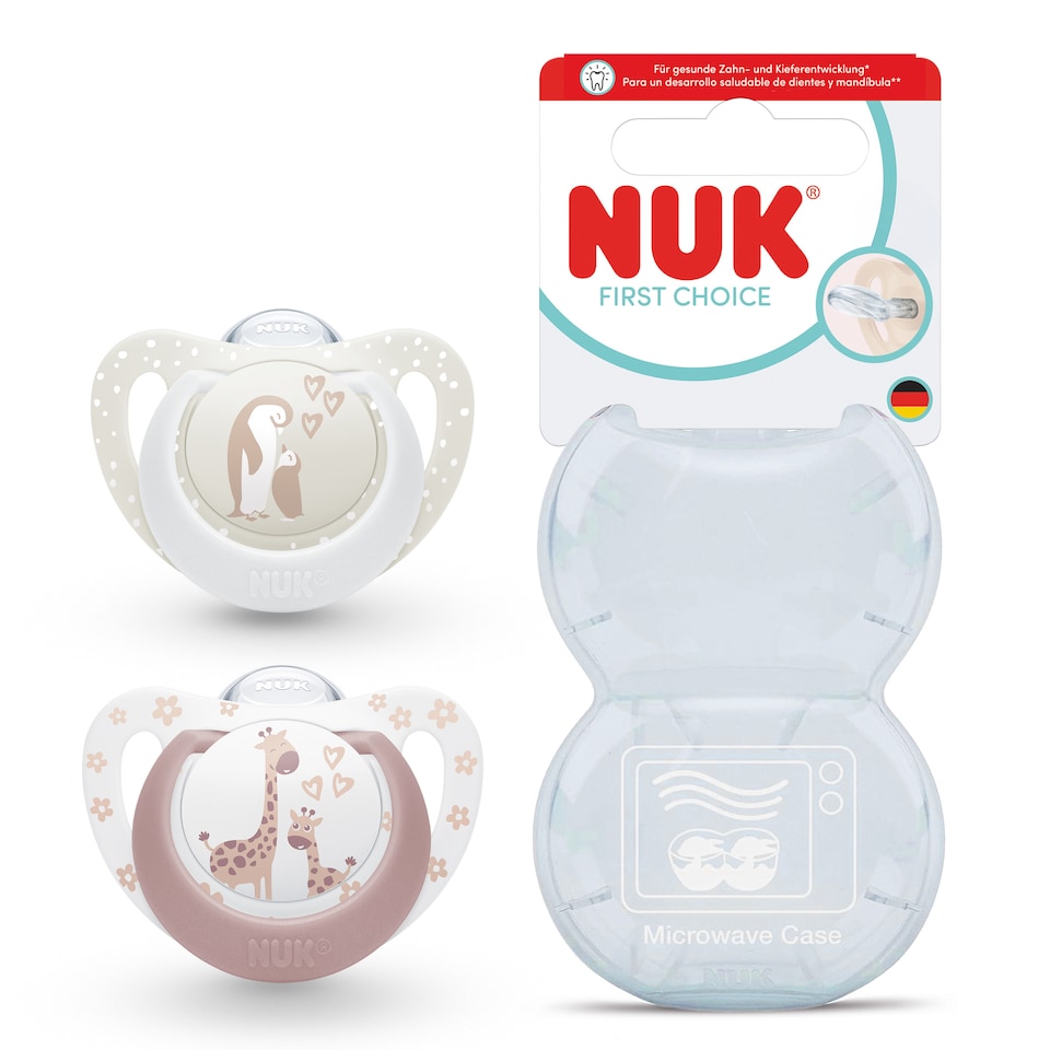 image 1 of Nuk First Choice Soother 0-6m 2 Pack