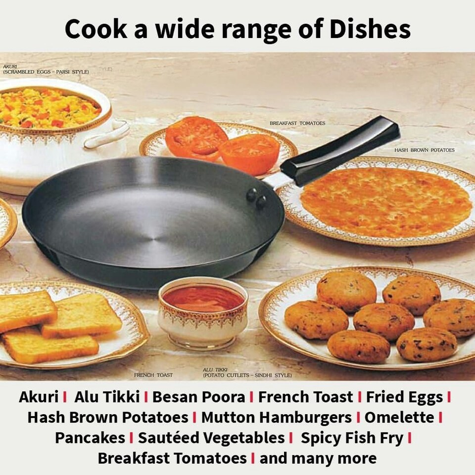 image 1 of Futura 10" Hard Anodised Frying Pan with Lid, Medium, Black