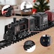 image 7 of Deluxe Edition Steam Train Set – Electric Classic Locomotive Toy with Lights, Real Smoke & Sounds