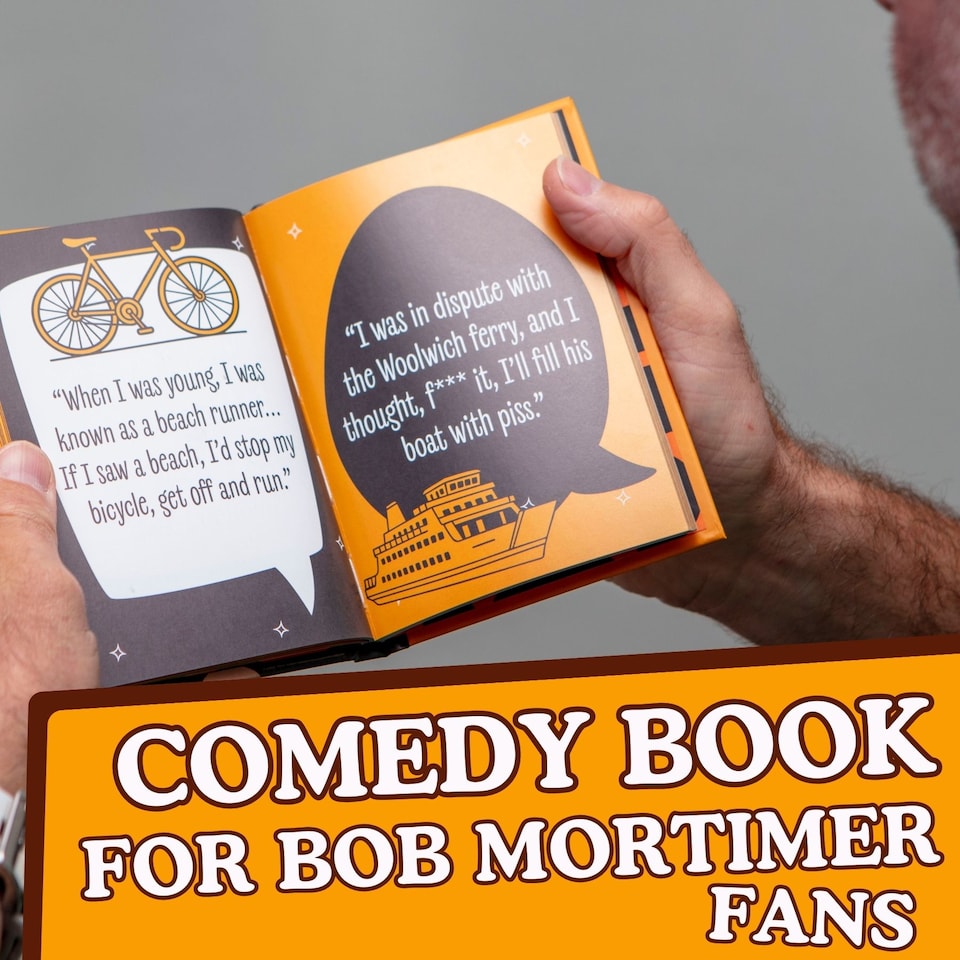 image 1 of The World According to Bob Mortimer Gift Book