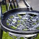 image 4 of Bistro Set Outdoor Patio Garden Furniture Table and 2 Chairs Metal
