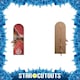 image 2 of Monstrous Nightmare How To Train Your Dragon Live Action Single Backdrop Cardboard Cutout 182cm